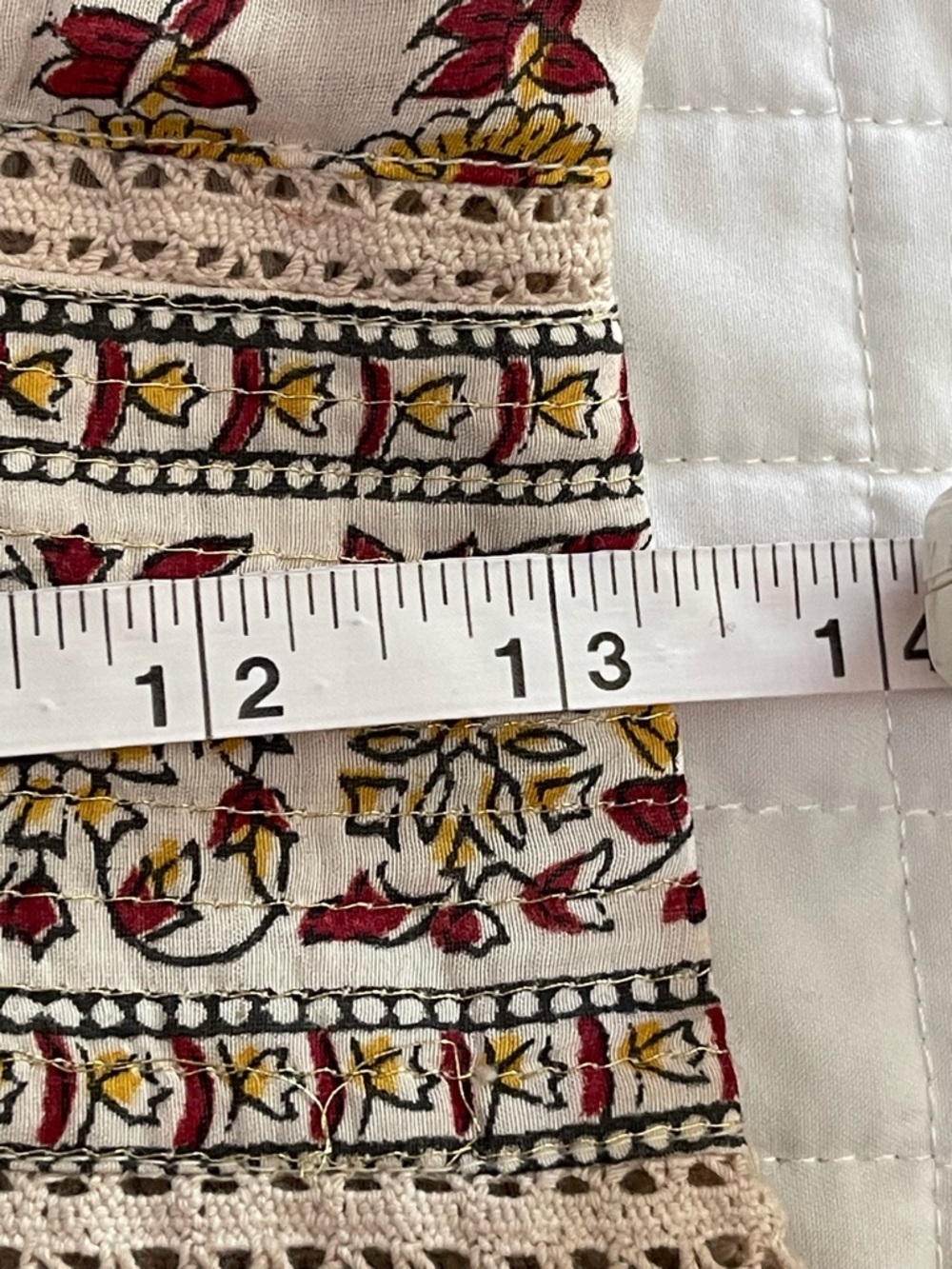 Bell By Alice Bell Maxi Dress size Medium Boho Chic Floral Festival - Picture 9 of 10